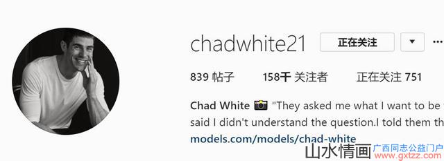 肌肉男神Chad White 最受欢迎的照片